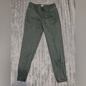 Sky and Sparrow Forest Green Joggers